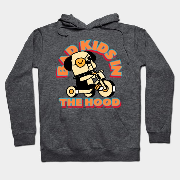 Biker Babies riding young! Hoodie by Relaxedmerch